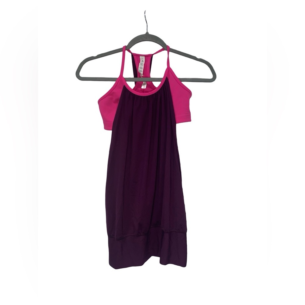 Lululemon Athletica tops | No limits  tank top size 4‎ pink and purple